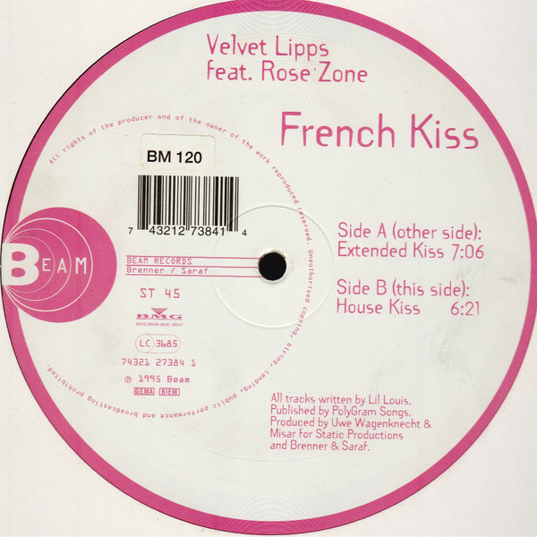 (CC711) Velvet Lipps Feat. Rose Zone – French Kiss