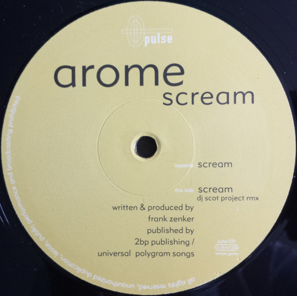 (V0193) Arome ‎– Scream