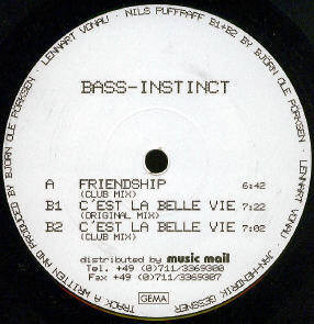 (26118) Bass Instinct ‎– Friendship EP