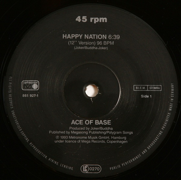 (CMD763) Ace Of Base – Happy Nation