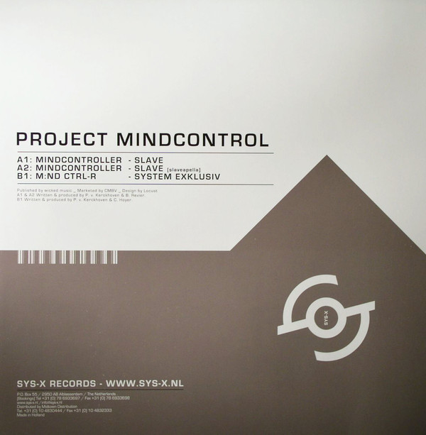 (29122) Mindcontroller / M:nd Ctrl-R ‎– Project Mindcontrol
