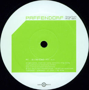 (CUB0966) Paffendorf ‎– Rhythm And Sex