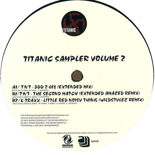 (25509) T'N'T / K-Traxx ‎– Titanic Sampler Volume 2