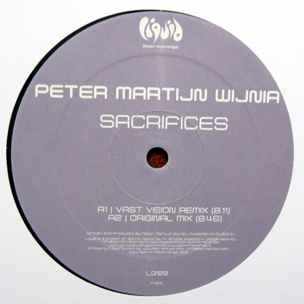 (27324) Peter Martijn Wijnia / DJ Feel & Aurosonic Feat. Ale Haze ‎– Sacrifices / Feel