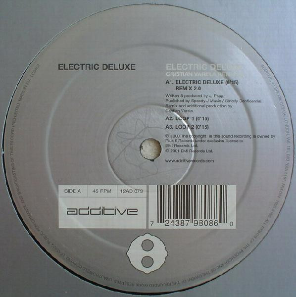 (PP545) Electric Deluxe – Electric Deluxe (Cristian Varela Remixes)