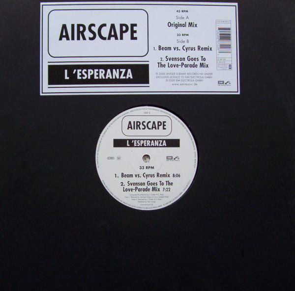 (21987B) Airscape ‎– L'Esperanza