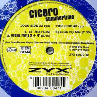 (24911) Cicero ‎– Summertime