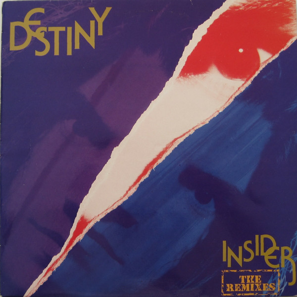 (CM1713) Insider ‎– Destiny (The Remixes) (G+/G+)