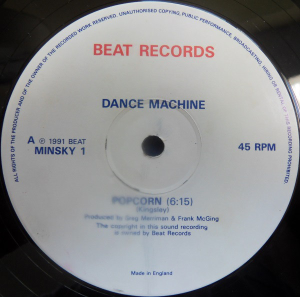 (29709) Dance Machine ‎– Popcorn