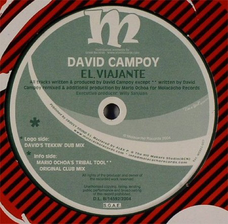 (CUB1888) David Campoy ‎– El Viajante