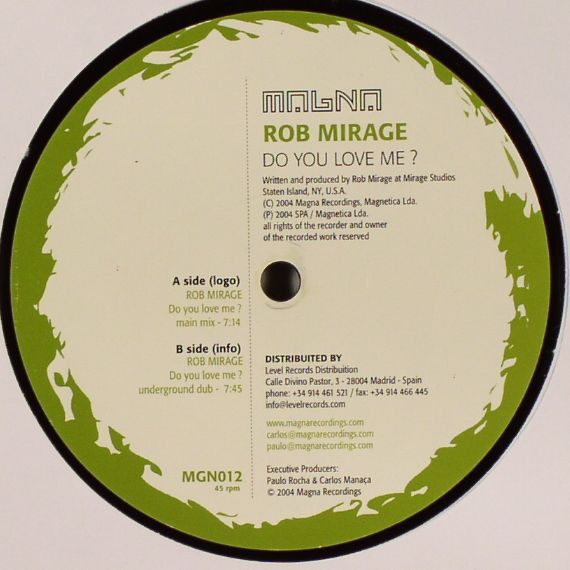 (29939) Rob Mirage ‎– Do You Love Me?