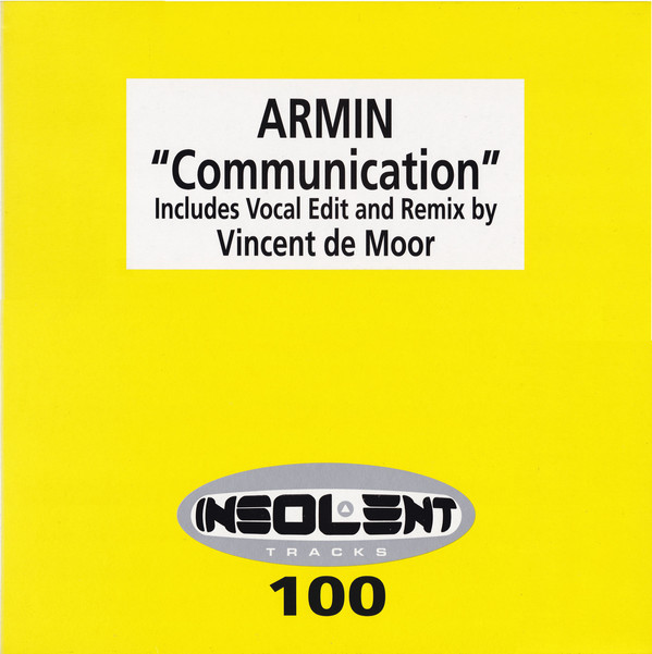 (AA00236) Armin ‎– Communication