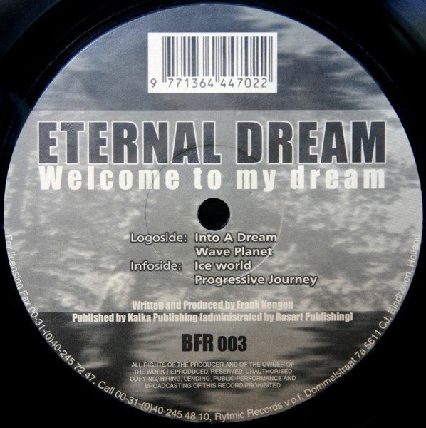 (AA00430) Eternal Dream ‎– Welcome To My Dream