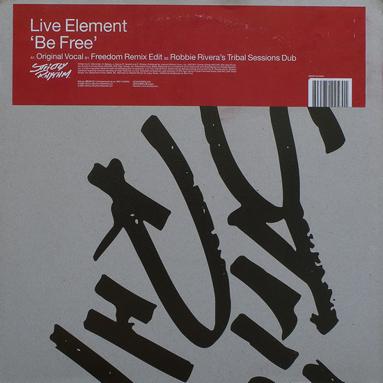 (29929) Live Element ‎– Be Free