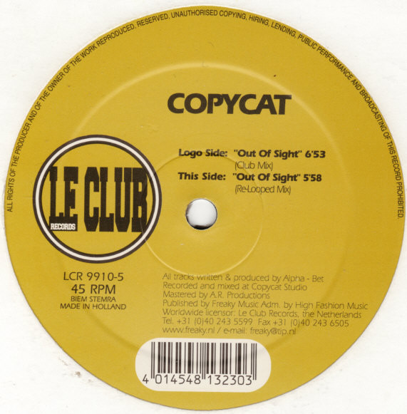 (30118) Copycat ‎– Out Of Sight