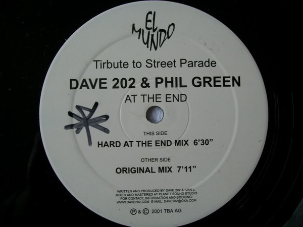 (27571B) Dave 202 & Phil Green ‎– At The End