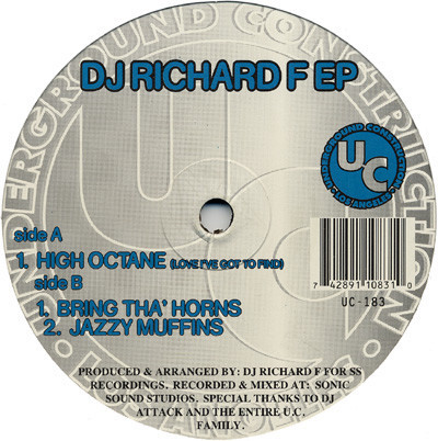 (SIN100) DJ Richard F ‎– EP