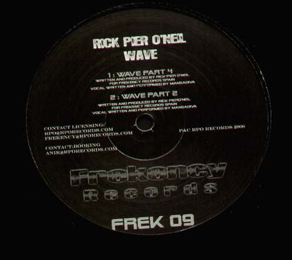 (27998) Rick Pier O'Neil & Diovanni ‎– Wave / Give Me Your Love