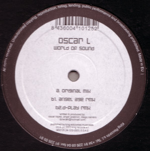 (27672) Oscar L ‎– World Of Sound