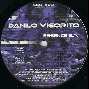 (30132) Danilo Vigorito ‎– Essence E.P.