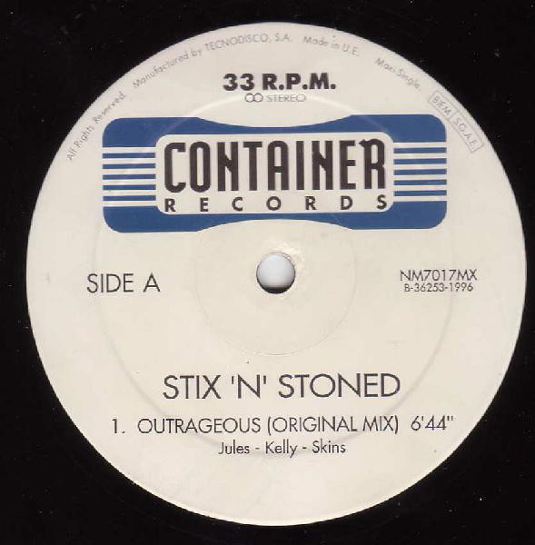 (23698) Stix 'N' Stoned ‎– Outrageous