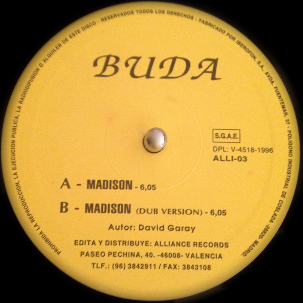 (30618) Buda ‎– Madison