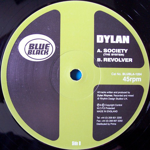 (FR206) Dylan ‎– Society / Revolver