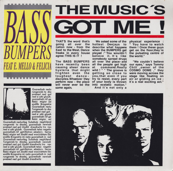 (1062) Bass Bumpers Feat E. Mello & Felicia ‎– The Music's Got Me!