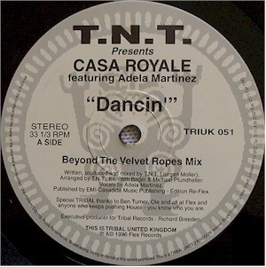 (CMD97) T.N.T. Presents Casa Royale Featuring Adela Martinez ‎– Dancin