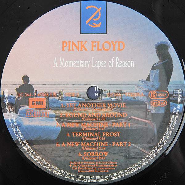 (N055) Pink Floyd ‎– A Momentary Lapse Of Reason