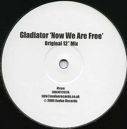 (CUB2064) Gladiator ‎– Now We Are Free