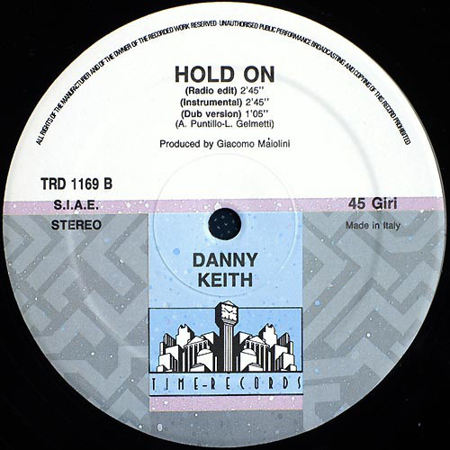 (CUB1385) Danny Keith ‎– Hold On