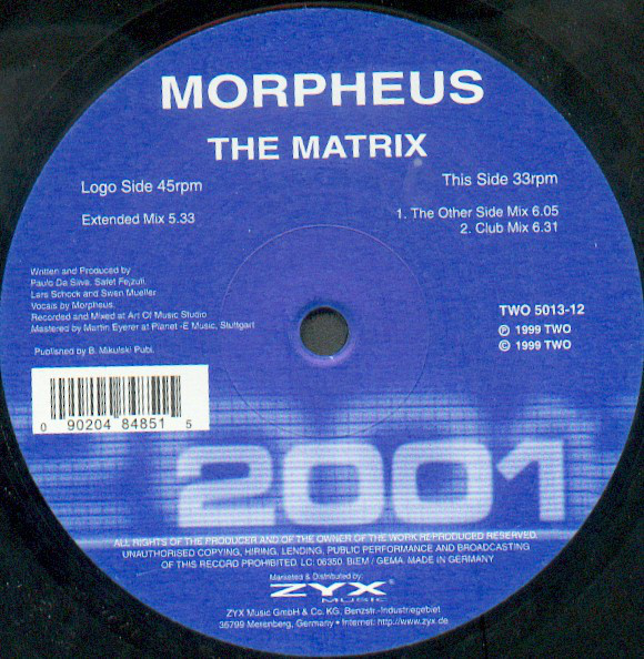 (29638) Morpheus ‎– The Matrix