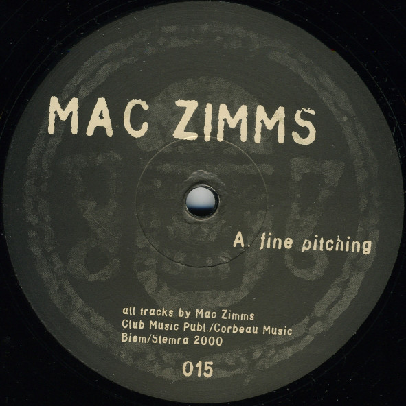 (CO66) Mac Zimms ‎– Fine Pitching