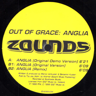 (13881C) Out Of Grace ‎– Anglia