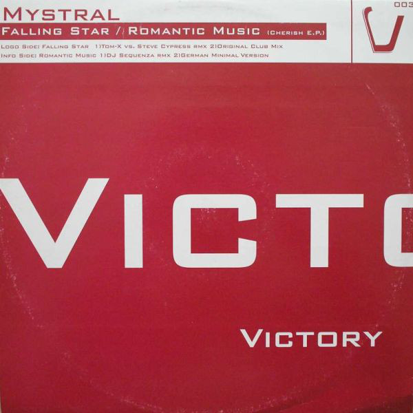 (23873) Mystral ‎– Falling Star / Romantic Music (Cherish E.P.)