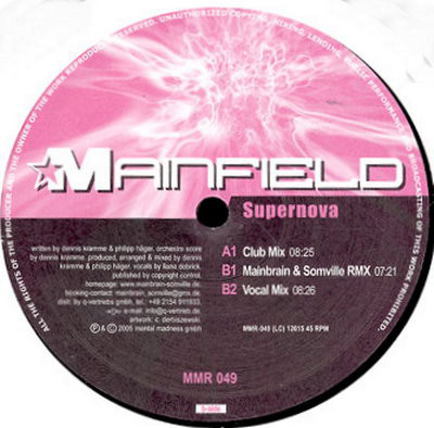 (6589) Mainfield ‎– Supernova