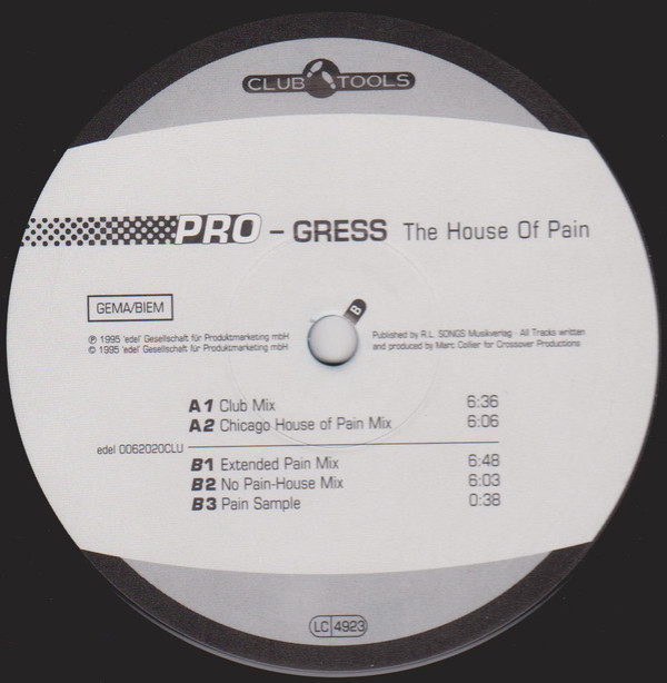 (30393) Pro-Gress ‎– The House Of Pain