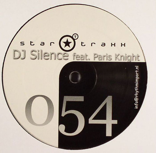(CUB2083) DJ Silence Feat Paris Knight ‎– Silent Fusion / Mad Bitch