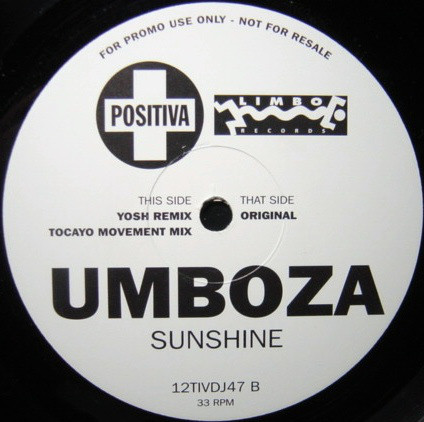 (CMD719) Umboza – Sunshine