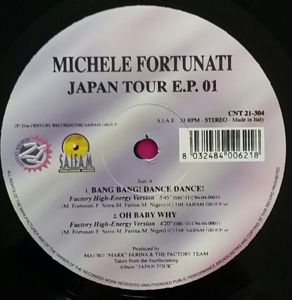 (24782) Michael Fortunati ‎– Japan Tour E.P. 01