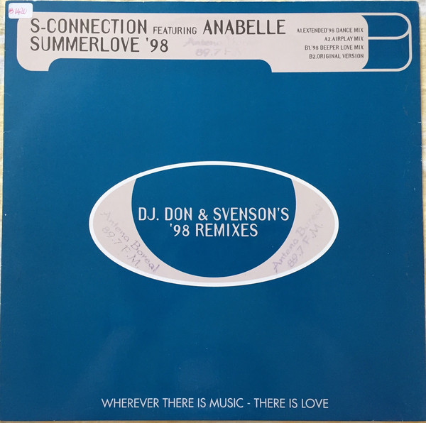 (CO29) S-Connection ‎– Summerlove '98 (DJ Don & Svenson's '98 Remixes)
