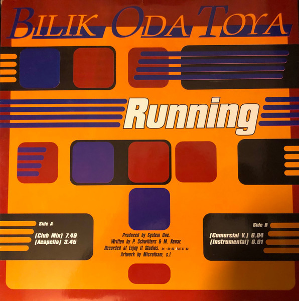 (CUB2387) Bilik Oda Toya ‎– Running