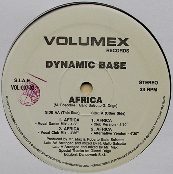 (29417) Dynamic Base ‎– Africa