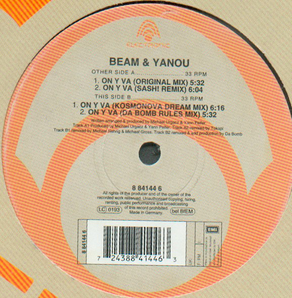 (24566) Beam & Yanou ‎– On Y Va