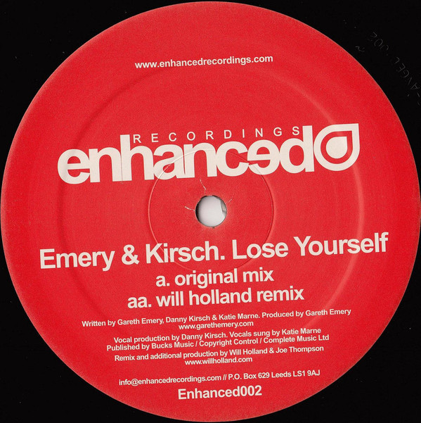 (29252) Emery & Kirsch ‎– Lose Yourself