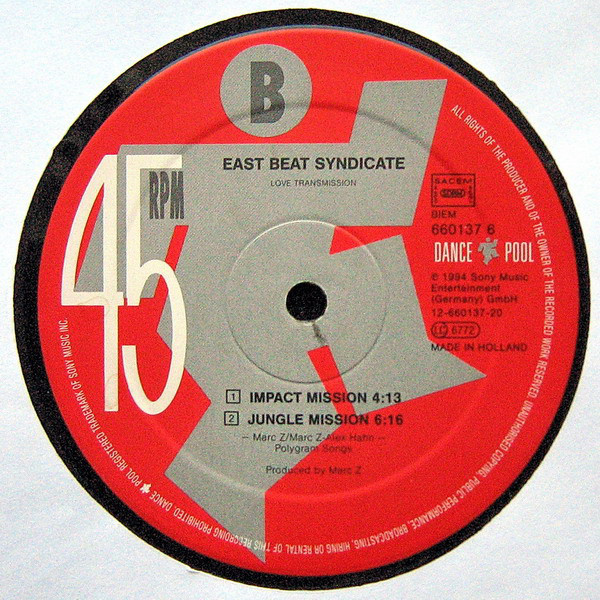 (CUB1979) East Beat Syndicate ‎– Love Transmission