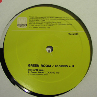 (28149) Green Room ‎– Looking For You / Got The Music
