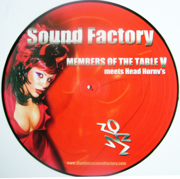 (CUB1233) Sound Factory meets Head Horny's ‎– Members Of The Table V