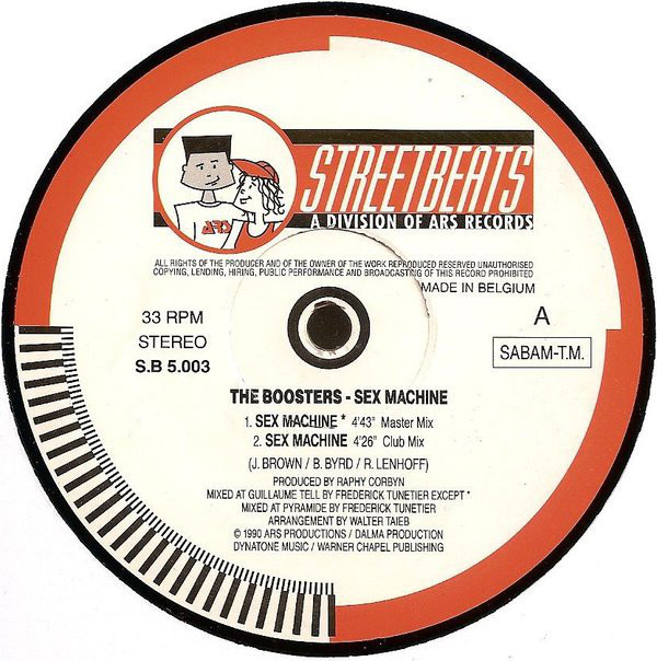 (RIV105) The Boosters / Houseforce ‎– Sex Machine